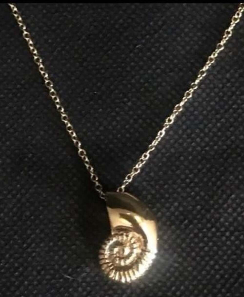 Ariel’s Gold Shell Necklace